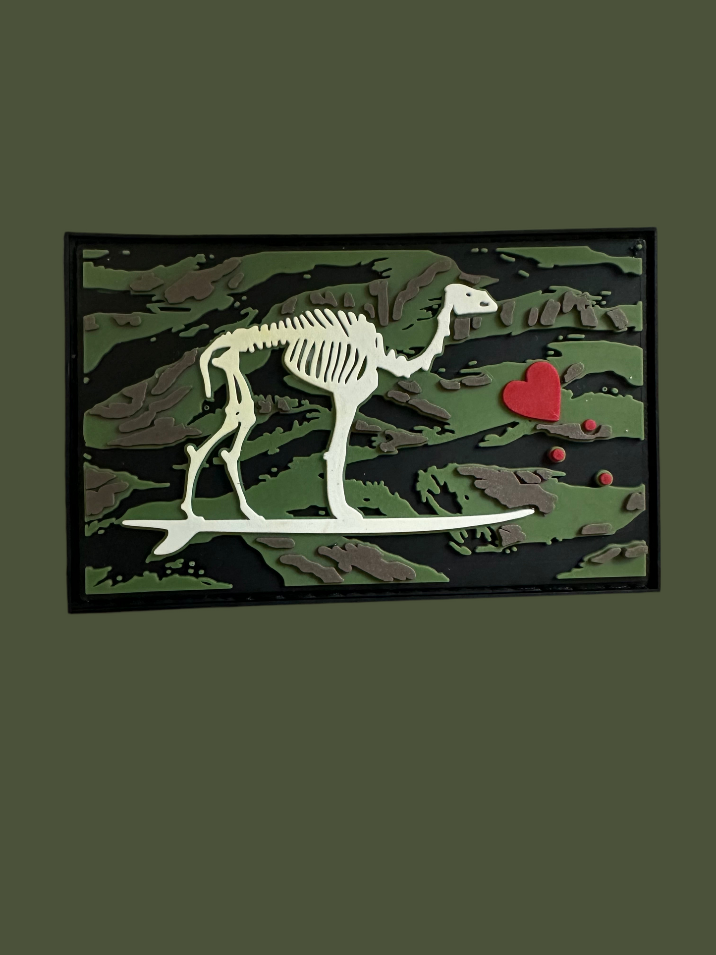 BBC PVC Patch - Tiger Stripe